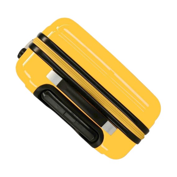 Mala de Cabine / Trolley 55cm 4 Rodas Mickey 3D Ocre | Ref. 186.2921722