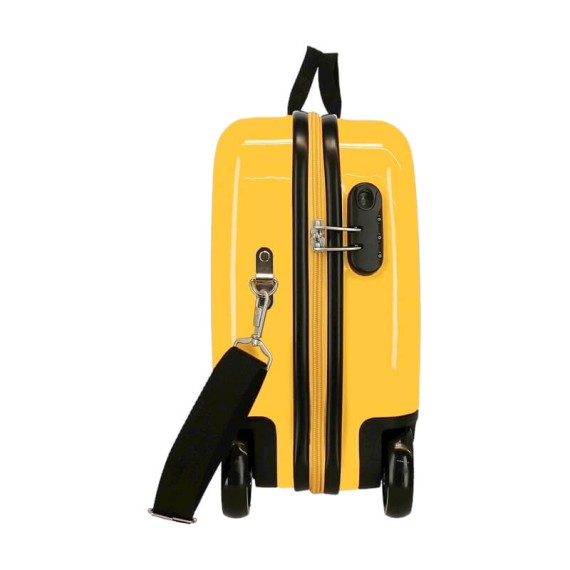 Mala de Viagem Infantil ABS 4 Rodas Mickey 3D Ocre | Ref. 186.2929822