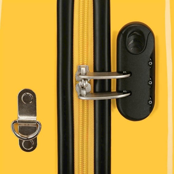 Mala de Viagem Infantil ABS 4 Rodas Mickey 3D Ocre | Ref. 186.2929822