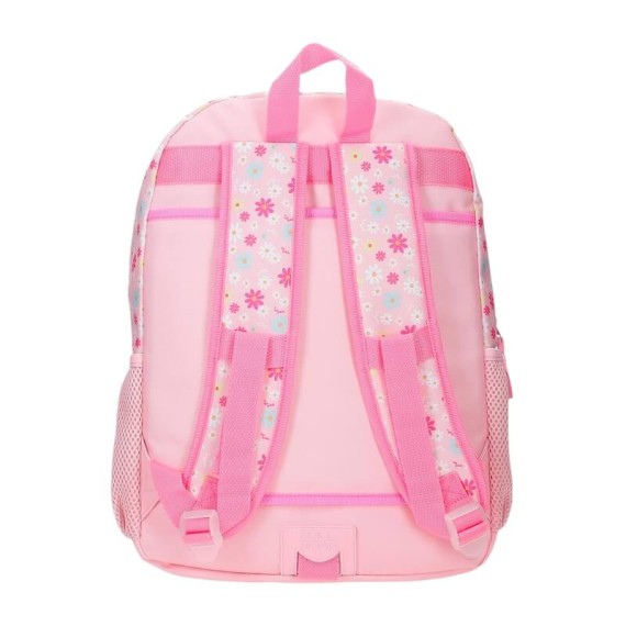 Mochila Escolar Adap. 40cm Roll Road COFFEE SHOP Rosa | Ref. 186.48422D1