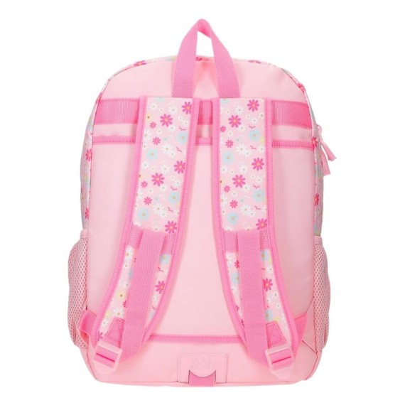 Mochila Escolar Adap. 42cm Roll Road COFFEE SHOP Rosa | Ref. 186.48424D1