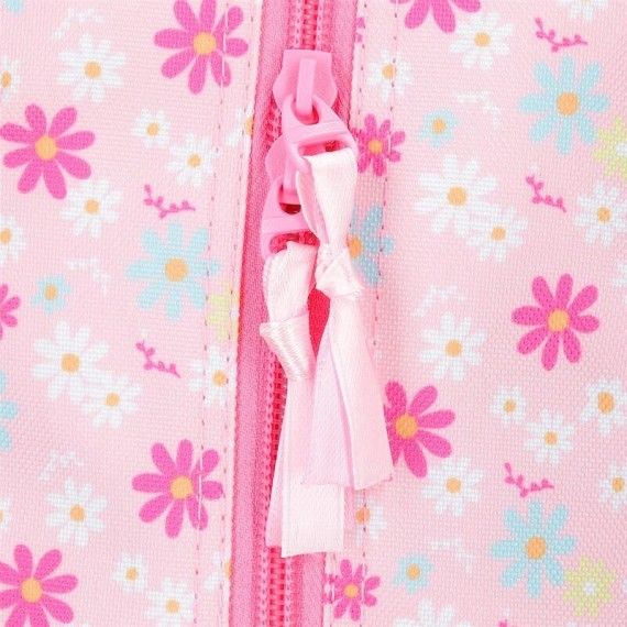 Mochila Escolar Adap. 46cm 2C Roll Road COFFEE SHOP Rosa | Ref. 186.48426D1