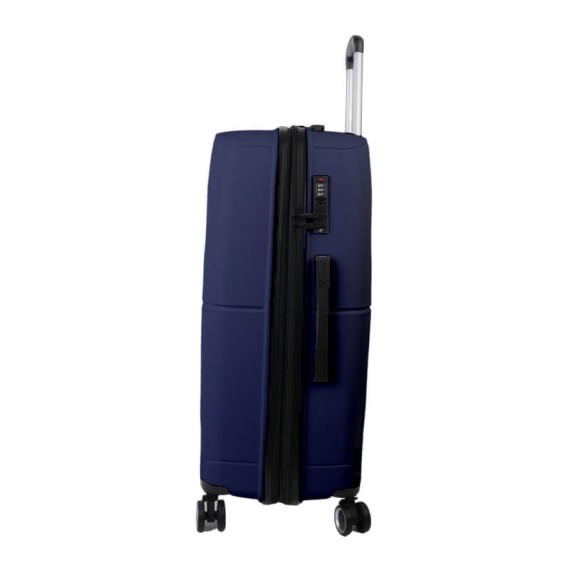 Benzi Mala de Viagem / Trolley Grande 75cm 4 Rodas Exp. BZ5711 Azul | Ref. 288.BZ5711A-C