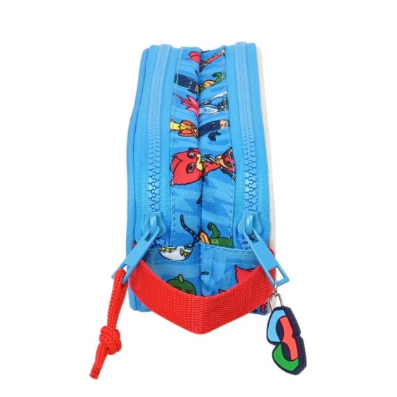 Estojo Escolar Duplo PJ Masks Azul | Ref. 248.812386513 Estojo Escolar Duplo PJ Masks Azul | Ref. 248.812386513