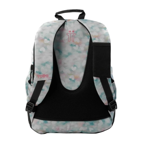 Mochila Escolar Corações 44Cm Rayol Totto Pastel | Ref. 330.MA04ECO002N4HX