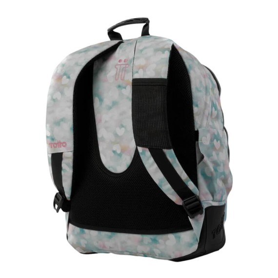 Mochila Escolar Corações 44Cm Rayol Totto Pastel | Ref. 330.MA04ECO002N4HX