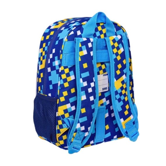 Mochila Infantil Adap. 34cm Sonic SPEED Azul | Ref. 248.612395185