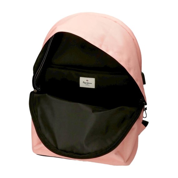 Mochila para Portátil 2C Pepe Jeans ARIS COLORFUL Rosa Claro | Ref. 186.63224C2
