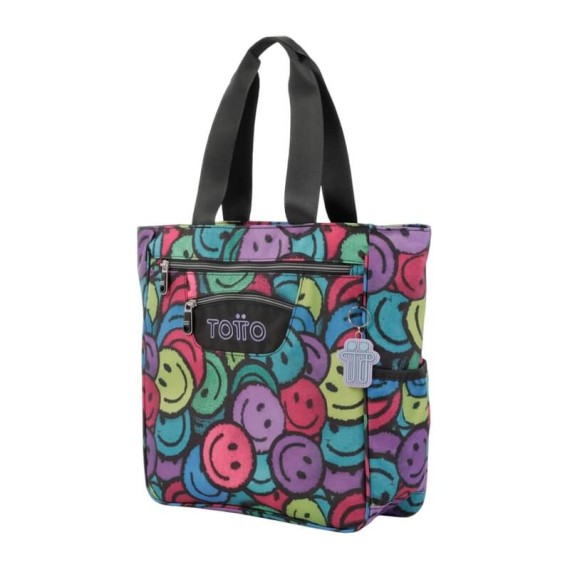 Saco Shopping Emojis Cutara Totto 6JR Multicolor | Ref. 330.MA02ECO00206JR