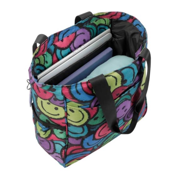 Saco Shopping Emojis Cutara Totto 6JR Multicolor | Ref. 330.MA02ECO00206JR