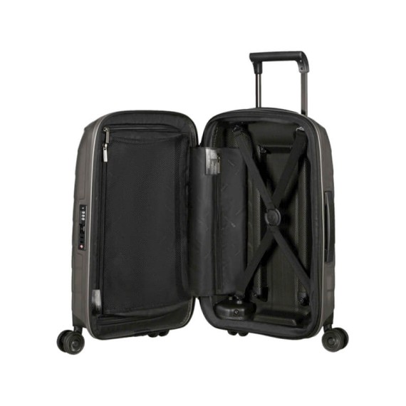 Samsonite Mala de Cabine / Trolley 55x40cm 4R Exp. ATTRIX Areia | Ref. 92KK800115