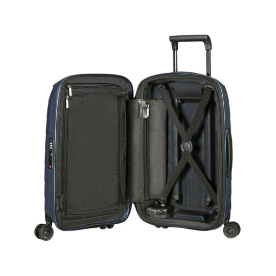 Samsonite Mala de Cabine / Trolley 55x40cm 4R Exp. ATTRIX Azul | Ref. 92KK800111