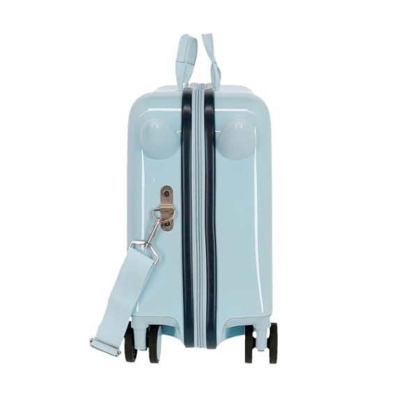 Mala de Viagem Infantil ABS 4 Rodas Stitch MAKE A FACE Azul | Ref. 186.2919821 Mala de Viagem Infantil ABS 4 Rodas Stitch MAKE A FACE Azul | Ref. 186.2919821