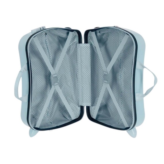 Mala de Viagem Infantil ABS 4 Rodas Stitch MAKE A FACE Azul | Ref. 186.2919821 Mala de Viagem Infantil ABS 4 Rodas Stitch MAKE A FACE Azul | Ref. 186.2919821