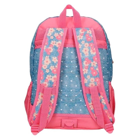 Mochila Escolar Adap. 44cm 2C Enso LITTLE DREAMS Azul | Ref. 186.94927D1