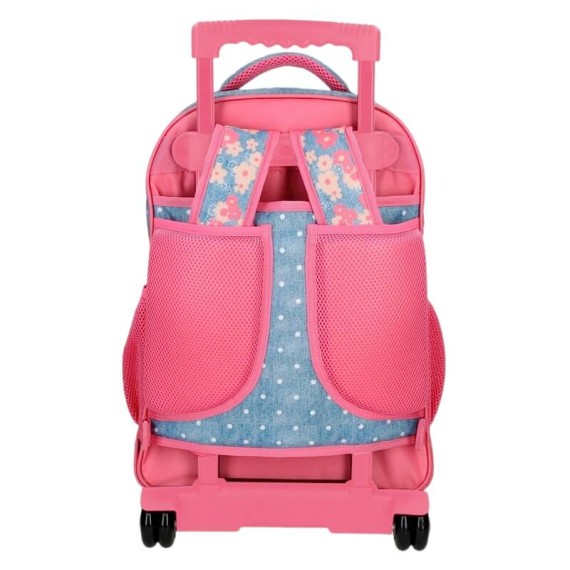 Mochila Escolar Compacta 2 Rodas Enso LITTLE DREAMS Azul | Ref. 186.9492921