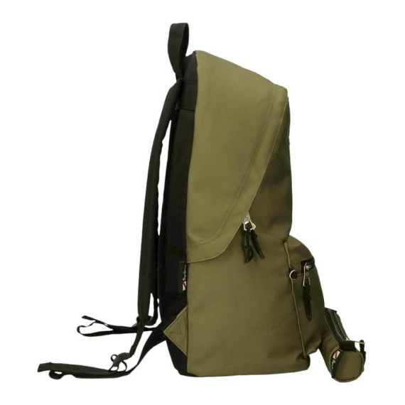 Mochila para Portátil + Estojo Pepe Jeans ARIS EVERGREEN Khaki Escuro | Ref. 186.63392C3