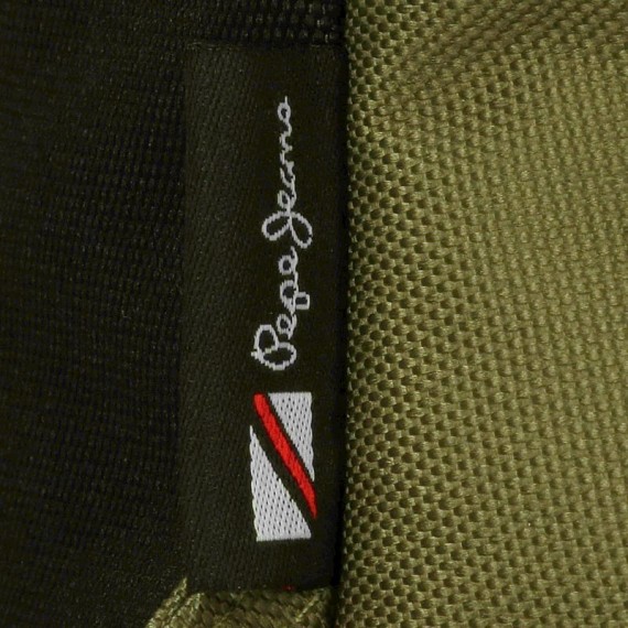 Mochila para Portátil + Estojo Pepe Jeans ARIS EVERGREEN Khaki Escuro | Ref. 186.63392C3