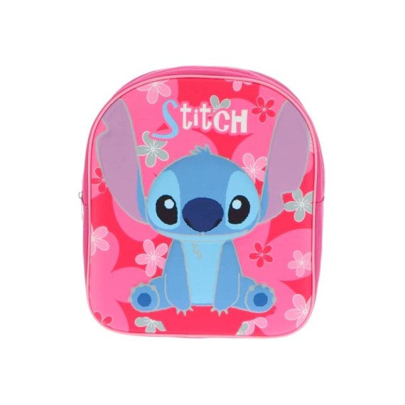 Mochila Pré-Escolar 3D Stitch Rosa | Ref. 339.LIL22-1493