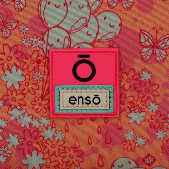 Mochila Pré-Escolar Adap. 25cm c/ Carro Enso BALLOONS Turquesa | Ref. 186.95521T1