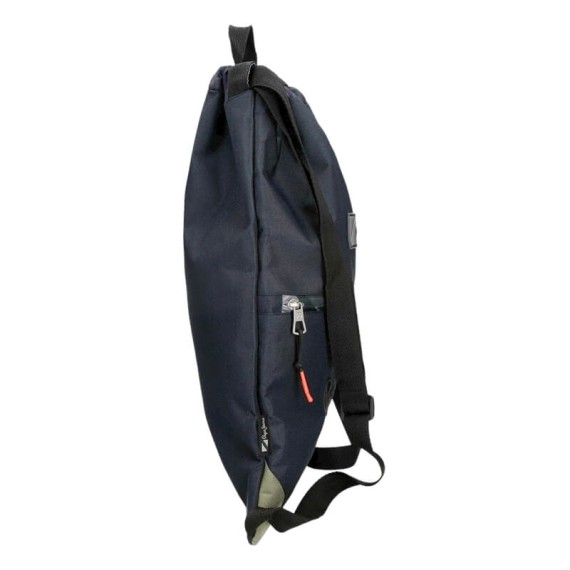 Mochila Saco c/ Bolso Frontal Pepe Jeans CROMWELL Azul Escuro | Ref. 186.6773821