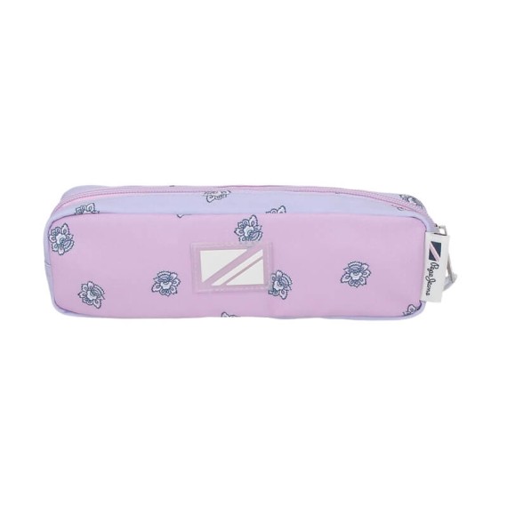 Estojo Escolar Pepe Jeans BECCA Lilás | Ref. 186.6834021