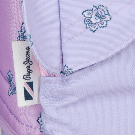 Estojo Escolar Pepe Jeans BECCA Lilás | Ref. 186.6834021