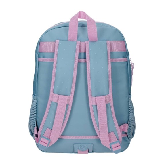 Mochila Escolar Adap. 42Cm Roll Road PEACE Azul | Ref. 186.48624D1