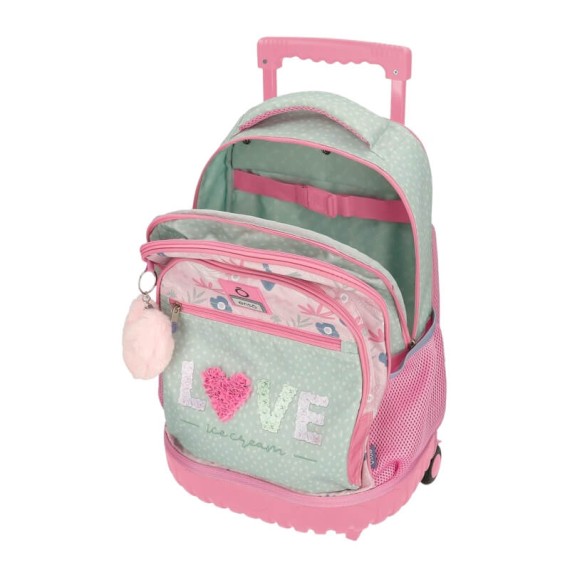 Mochila Escolar Compacta 2R Enso LOVE ICE CREAM Rosa | Ref. 186.9562921 Mochila Escolar Compacta 2R Enso LOVE ICE CREAM Rosa | Ref. 186.9562921