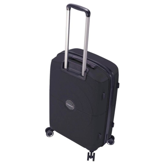 Benzi Mala de Cabine / Trolley 55cm 4 Rodas Exp. BZ5711 Preto | Ref. 288.BZ5711P-A