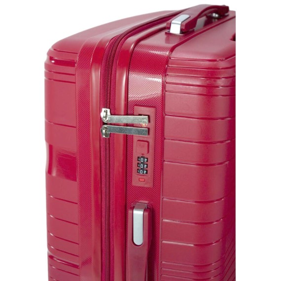 Benzi Mala de Viagem / Trolley Grande 74cm 4R BZ5699 Vermelho | Ref. 288.BZ5699V-C