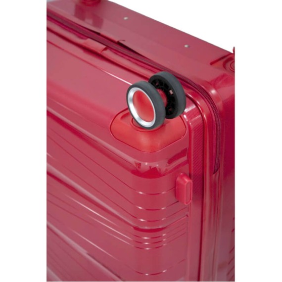 Benzi Mala de Viagem / Trolley Grande 74cm 4R BZ5699 Vermelho | Ref. 288.BZ5699V-C