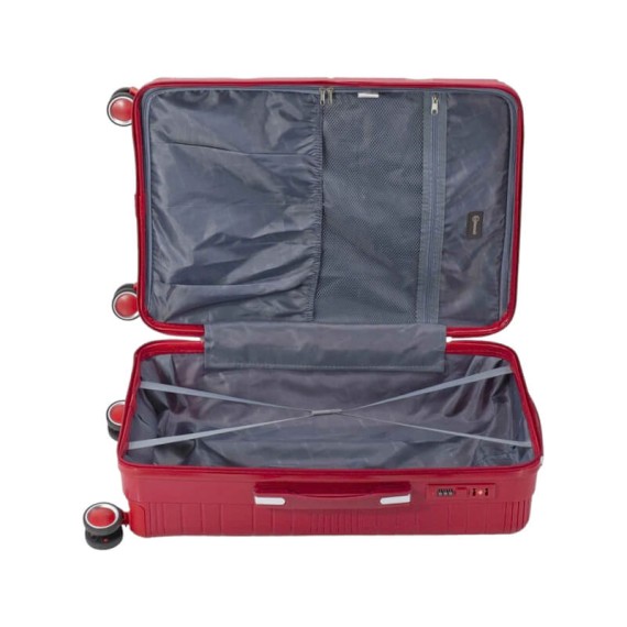 Benzi Mala de Viagem / Trolley Médio 64cm 4R BZ5699 Preto | Ref. 288.BZ5699P-B