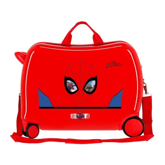 Mala de Viagem Infantil ABS 4 Rodas SPIDER-MAN Protec Vermelha | Ref. 186.2839821