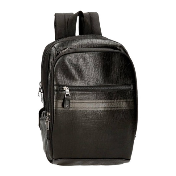Mochila para Portátil 13.3” 2C Adapt. Pepe Jeans HORLEY Preta | Ref. 186.7812131