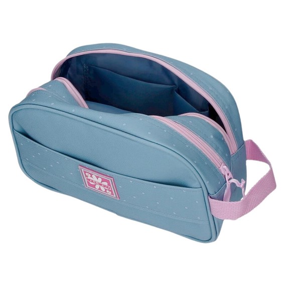 Necessaire Adaptável Roll Road PEACE Azul | Ref. 186.4864421