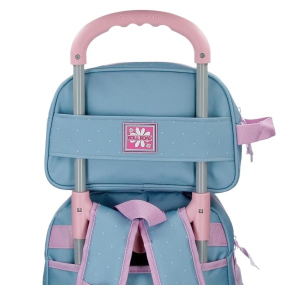 Necessaire Adaptável Roll Road PEACE Azul | Ref. 186.4864421