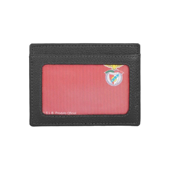 Carteira c/ Porta Cartões Removível RFID BENFICA 1187 Preta | Ref. 254.SLB1187P