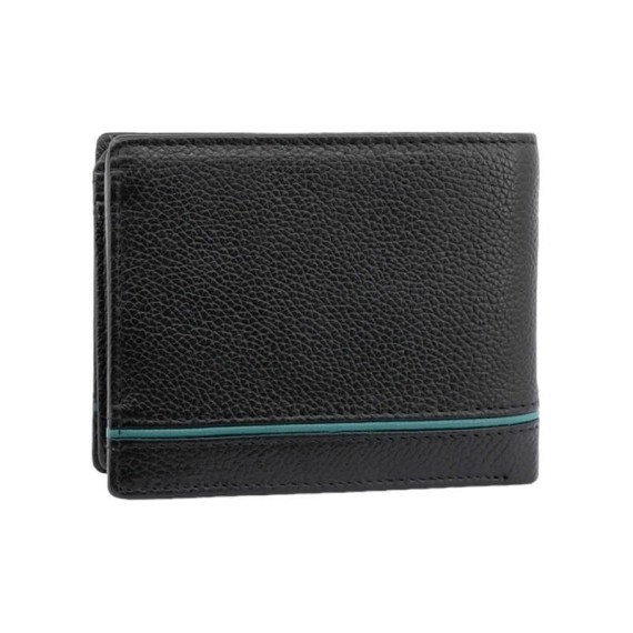 Carteira de Documentos para 6CC RFID SPORTING 3185 Preta | Ref. 254.SCP3185P