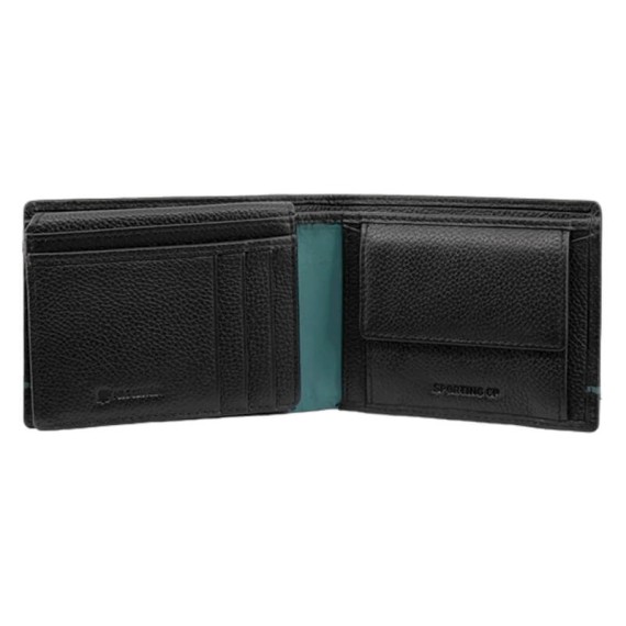 Carteira de Documentos para 6CC RFID SPORTING 3185 Preta | Ref. 254.SCP3185P