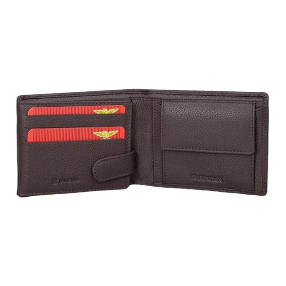 Carteira de Documentos para 9CC RFID BENFICA 1183 Castanha | Ref. 254.SLB1183C