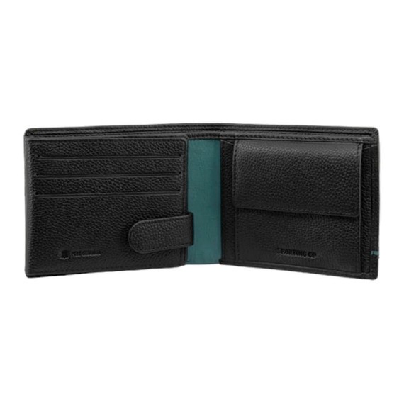 Carteira de Documentos para 9CC RFID SPORTING 3183 Preta | Ref. 254.SCP3183P