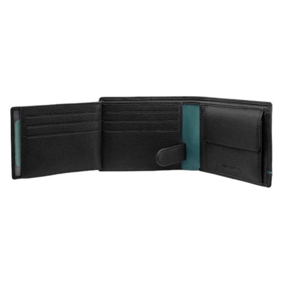 Carteira de Documentos para 9CC RFID SPORTING 3183 Preta | Ref. 254.SCP3183P