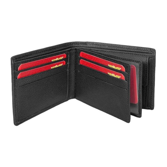 Carteira de Homem para 9CC RFID BENFICA 1182 Preta | Ref. 254.SLB1182P