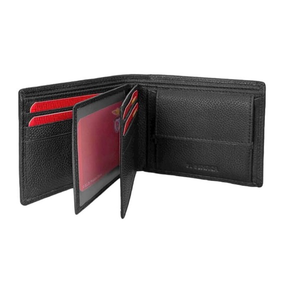 Carteira de Homem para 9CC RFID BENFICA 1182 Preta | Ref. 254.SLB1182P