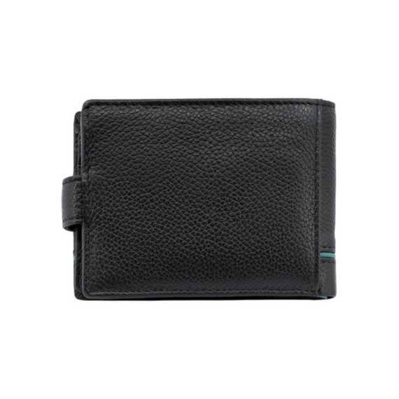 Carteira Pequena c/ Presilha RFID SPORTING 3186 Preta | Ref. 254.SCP3186P