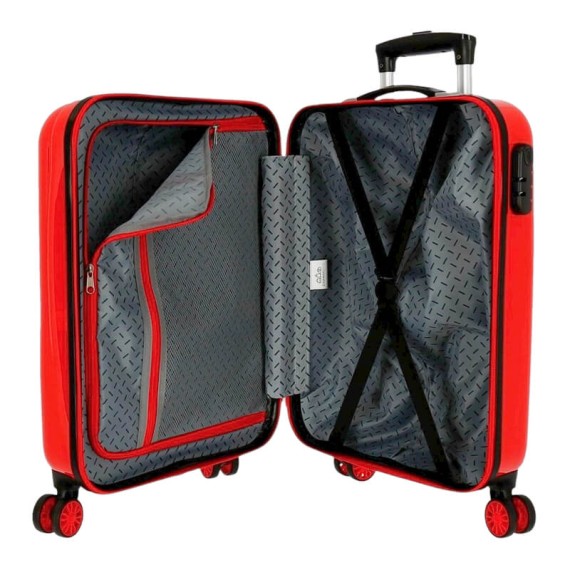 Mala de Cabine / Trolley 55cm 4 Rodas Spiderman PROTECTOR Vermelha | Ref. 186.2831721