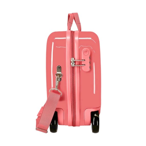 Mala de Viagem Infantil ABS 4 Rodas Minnie LOVING LIFE Coral | Ref. 186.4729821