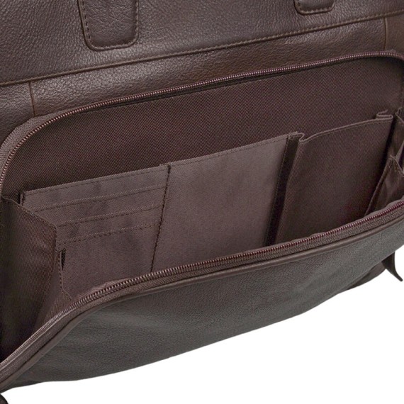 Pasta para Portátil BENFICA 1191 Castanha | Ref. 254.SLB1191C