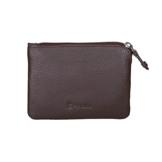 Porta-Moedas c/ Anel para Chaves BENFICA 1188 Castanho | Ref. 254.SLB1188C